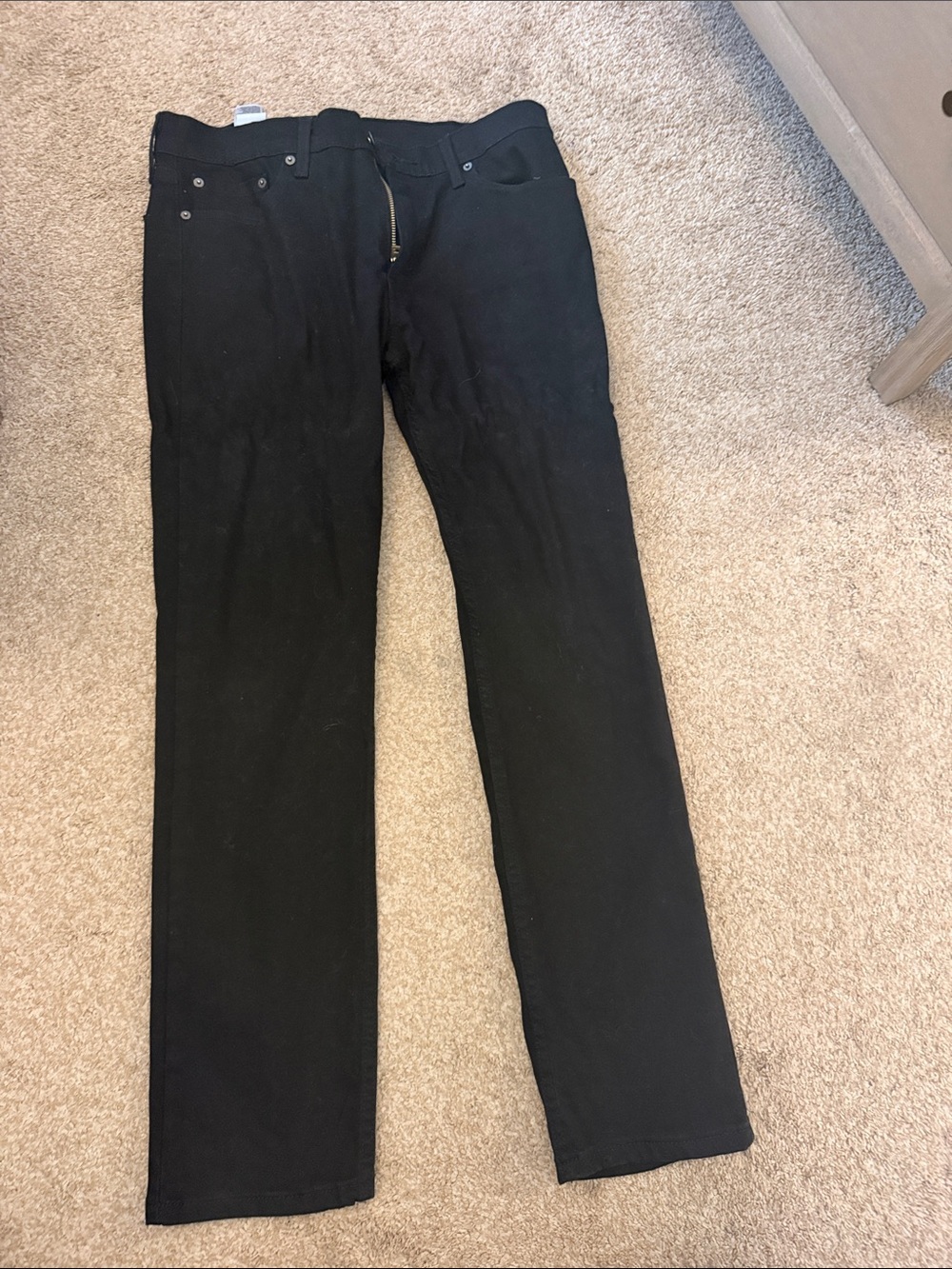 Levi's Black Straight-Leg Jeans